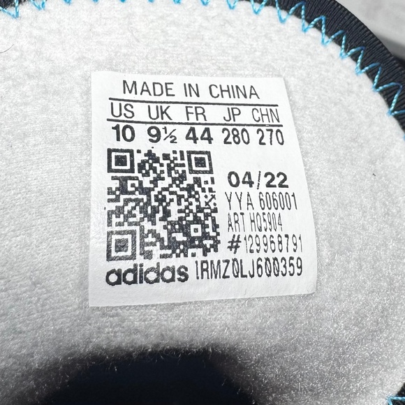 Adidas Copa Ultraboost Men’s Athletic Shoe Blue/Black Size 10 - Picture 6 of 6